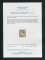 1870/6 - Afinsa nº 46a. D. Luis I fita direita. Selo de 240 reis usado. Papel COSTELADO na frente, denteado 12 1/2. Em boas condições. Com CERTIFICADO DE PERITAGEM (CERTIFICATE).
