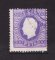 1870/6 - Afinsa nº 47B. D. Luis I, fita direita.Selo de 300 reis usado. Papel porcelana, denteado 12 1/2. Pequena transparência.