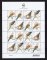 2002 - Folha Miniatura nº 18 - WWF - Aves da Madeira. Nova sem charneira. Em boas condições.