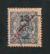 1913 - Afinsa nº 181. D. Carlos I com sobrecarga local REPUBLICA. Selo de 18a/300r USADO. Em boas condições.