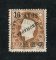 1894 - Afinsa nº 66b. D. Luis I com sobrecarga PROVISORIO e sobretaxa. Selo de 16a/100r USADO. Denteado 13 1/2. Em boas condições.