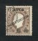1894 - Afinsa nº 63. D. Luis I com sobrecarga PROVISORIO e sobretaxa. Selo de 6a/40r USADO. Denteado 12 1/2. Em boas condições.