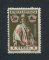 1919 - Imposto Postal nº 1. Ceres sobrecarga ''Taxa de Guerra'' e sobretaxa. Selo de 2a/1/2a novo COM CHARNEIRA (*) e goma original. Goma irregular como emitido mas em boas condições. (LER DESCRIÇÃO)