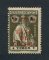 1919 - Imposto Postal nº 1. Ceres sobrecarga ''Taxa de Guerra'' e sobretaxa. Selo de 2a/1/2a novo SEM GOMA. Em boas condições.