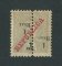 1911 - Afinsa nº 238e. D. Carlos I com sobrecarga e perforado a meio. Selo de 1r/1r novo, COM CHARNEIRA (*) e goma original. SOBRETAXA INVERTIDA. Em boas condições.
