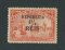 1914 -Afinsa nº 305d. 4º Cent. do Descobrimento ... com sobrecarga e sobretaxa. Selo de 1 1/2 reis novo, COM CHARNEIRA (*) e goma original. ''1'' de ''1 1/2'' ESPESSO. Em boas condições.