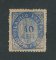1871 -Afinsa nº 10d. Nativos. Tipo II. Selo de 40 reis novo sem goma. Papel avergoado. Em boas condições.