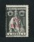 1922 - Afinsa nº 322f. Ceres com sobretaxa. Selo de 1 1/2r/2r novo SEM CHARNEIRA (**) e com goma original. Papel esmalte. Estrelas I-I (posição normal). Em boas condições.