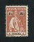 1914 - Afinsa nº 259e. Ceres. Selo de 4 1/2r novo, SEM GOMA. Papel esmalte, denteado 15x14. Estrelas: I-I (posição normal). Em boas condições.