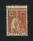 1914 - Afinsa nº 259g. Ceres. Selo de 4 1/2r novo, COM CHARNEIRA (*) e goma original. Papel pontinhado, denteado 15x14. Estrelas: II-II (posição normal). Em boas condições.