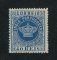 1877 - Afinsa nº 52a. Tipo Coroa. Selo de 40 reis novo sem goma. AZUL. Denteado 13 1/2. Papel fino. Em boas condições.