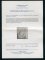 1853 - Afinsa nº 4. D. Maria II. Selo de 100 reis usado. Boas margens. Carimbo nº 52 - Porto. Em boas condições. Com CERTIFICADO DE PERITAGEM. EXEMPLAR DE LUXO.