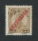 1919 - Afinsa nº 190e. D. Manuel II com sobretaxa. Selo de 1/2c/75r novo sem goma. DUPLA SOBRETAXA. Em boas condições.