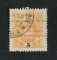 1898 - Afinsa nº 30. Elefantes com sobrecarga "Centenário da India". Selo de 5r usado. Denteado 12 1/2. Em boas condições.