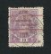 1898 - Afinsa nº 31c. Elefantes com sobrecarga "Centenário da India". Selo de 10r usado. Denteado 12 1/2, papel porcelana. Em boas condições.