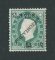 1894 - Afinsa nº 40a. D. Luis I com sobretaxa e sobrecarga PROVISORIO. Selo de 2a/10r novo sem goma como emitido. ERRO ''AYOS'' em vez de ''AVOS''. Em boas condições.