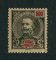 1920 - Afinsa nº 240. D. Carlos I com sobrecarga local REPUBLICA. Selo de 500r novo sem goma como emitido. Em boas condições.