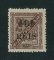 1902 - Afinsa nº 74a. D. Carlos I com sobretaxa. Selo de 400r/2 1/2r novo, COM CHARNEIRA (*) e goma original. Tipo II, denteado 12 1/2. Em boas condições.
