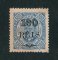 1902 - Afinsa nº 71. D. Carlos I com sobretaxa. Selo de 130r/300r novo, SEM GOMA. Denteado 12 1/2. Em boas condições.
