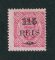 1902 - Afinsa nº 68a. D. Carlos I com sobretaxa. Selo de 115r/150r novo COM CHARNEIRA (*) e goma original. Papel porcelana, denteado 11 1/2. Em boas condições.