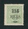 1902 - Afinsa nº 66. D. Carlos I com sobretaxa. Selo de 115r/80r novo SEM GOMA. Em boas condições.