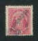 1911 - Afinsa nº 82f. Elefantes com sobrecarga local REPUBLICA. Selo de 25r usado. Papel porcelana ordinário, denteado 11 1/2. ''5'' COM BANDEIRA CURTA. Em boas condições.