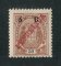 1916 - Afinsa nº 98c. Elefantes com sobrecarga REPUBLICA e sobretaxa. Selo de 5c/50r novo, COM CHARNEIRA (*) e goma original. Papel porcelana ordinário. ''5'' COM BANDEIRA CURTA. Em boas condições.