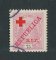 1917 - Afinsa nº 111b. Tipo Elefantes com sobrecargas REPUBLICA e CRUZ VERMELHA. Selo de 75 reis usado. ''1'' de ''31'' MAIOR. Em boas condições.