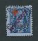 1917 - Afinsa nº 112. Tipo Elefantes com sobrecargas REPUBLICA e CRUZ VERMELHA. Selo de 100 reis USADO. Carimbo de 31-JULHO-1917, único dia oficial de circulação. Em boas condições.