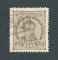 1882/83 - Afinsa nº 57e. D. Luis I de frente. Selo de 25 reis usado. Papel liso, denteado 13 1/2. CARIMBO NOMINATIVO - OLHÃO. Em boas condições.