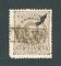 1882/83 - Afinsa nº 57e. D. Luis I de frente. Selo de 25 reis usado. Papel liso, denteado 13 1/2. CARIMBO NOMINATIVO - POVOA DE VARZIM. Pequena transparência e canto curto.