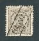 1882/83 - Afinsa nº 57d. D. Luis I de frente. Selo de 25 reis usado. Papel liso, denteado 12 1/2. CARIMBO NOMINATIVO - THOMAR (TOMAR). Tem um canto curto.