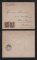 1904 - Carta de Lourenço Marques para a Holanda. Selos de 130r (2). Carimbo de chegada no verso. Em boas condições.