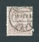 1882/83 - Afinsa nº 57b. D. Luis I de frente. Selo de 25 reis usado. Papel porcelana, denteado 13 1/2. CARIMBO DE FAFE. Em boas condições.