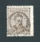 1882/83 - Afinsa nº 57b. D. Luis I de frente. Selo de 25 reis usado. Papel porcelana, denteado 13 1/2. CARIMBO DE SANTO TIRSO. Em boas condições.