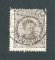 1882/83 - Afinsa nº 57b. D. Luis I de frente. Selo de 25 reis usado. Papel porcelana, denteado 13 1/2. CARIMBO DE VALENÇA. Pequena transparência.