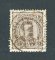 1882/83 - Afinsa nº 57a. D. Luis I de frente. Selo de 25 reis usado. Papel porcelana, denteado 12 1/2. CARIMBO DE S. VICENTE DA BEIRA. Em boas condições.