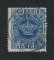 1870 - Afinsa nº 5b. Tipo Coroa. Selo de 40 reis USADO. AZUL. Denteado 13 1/2. Em boas condições.