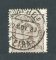 1882/83 - Afinsa nº 57a. D. Luis I de frente. Selo de 25 reis usado. Papel porcelana, denteado 12 1/2. CARIMBO DE SANTA MARIA DA FEIRA. Em boas condições.