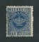 1881 - Afinsa nº 14. Tipo Coroa. Selo de 50 reis novo SEM CHARNEIRA (**) e com goma original. AZUL. Denteado 12 1/2. Em boas condições.