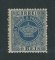 1881 - Afinsa nº 14. Tipo Coroa. Selo de 50 reis novo, COM CHARNEIRA (*) e goma original. AZUL. Denteado 12 1/2. Em boas condições.