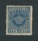 1881 - Afinsa nº 14. Tipo Coroa. Selo de 50 reis novo, COM CHARNEIRA (*) e goma original. AZUL. Denteado 12 1/2. Em boas condições.
