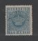 1881 - Afinsa nº 14d. Tipo Coroa. Selo de 50 reis novo, COM CHARNEIRA (*) e goma original. AZUL CLARO. Denteado 13 1/2. Em boas condições.