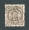 1882/83 - Afinsa nº 57a. D. Luis I de frente. Selo de 25 reis usado. Papel porcelana, denteado 12 1/2. CARIMBO DE SILVES. Em boas condições.