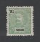 1897 - Afinsa nº 15. D. Carlos I. Selo 10 reis novo, SEM GOMA. Em boas condições.