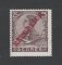 1911 - Afinsa nº 126b. D. Manuel II com sobrecarga REPUBLICA. Selo de 25 reis novo SEM CHARNEIRA (**) e com goma original. PAPEL PORCELANA ORDINÁRIO. Em boas condições.