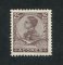 1910 - Afinsa nº 112a. D. Manuel II. Selo de 25 reis novo, COM CHARNEIRA (*) e goma original. Denteado 11 1/2. Em boas condições.