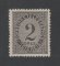 1885 - Afinsa nº 51. Taxa de Telegramas. Selo de 2 reis NOVO SEM CHARNEIRA (**) e com goma original. Sobrecarga a preto, denteado 12 1/2. Em boas condições.