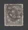 1880/81 - Afinsa nº 52B. D. Luis I, de perfil. Selo de 5 reis usado. Papel liso, denteado 13 1/2. Em boas condições.