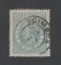1880/81 - Afinsa nº 53A. D. Luis I, de perfil. Selo de 25 reis usado. Papel liso, denteado 13 1/2. Carimbo de Coimbra. Em boas condições.